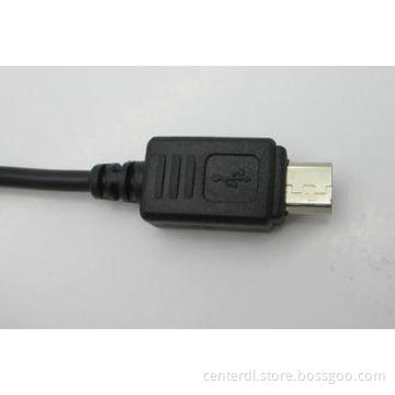 26AWG / 28AWG 5 pin Cell Phone USB 2.0 / 1.1 Cables black /